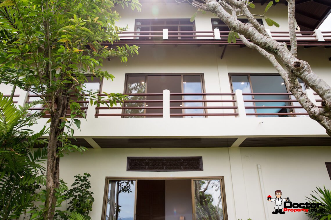 3 Bed Pool Villa with Seaview – Bang Por, Koh Samui – For Sale